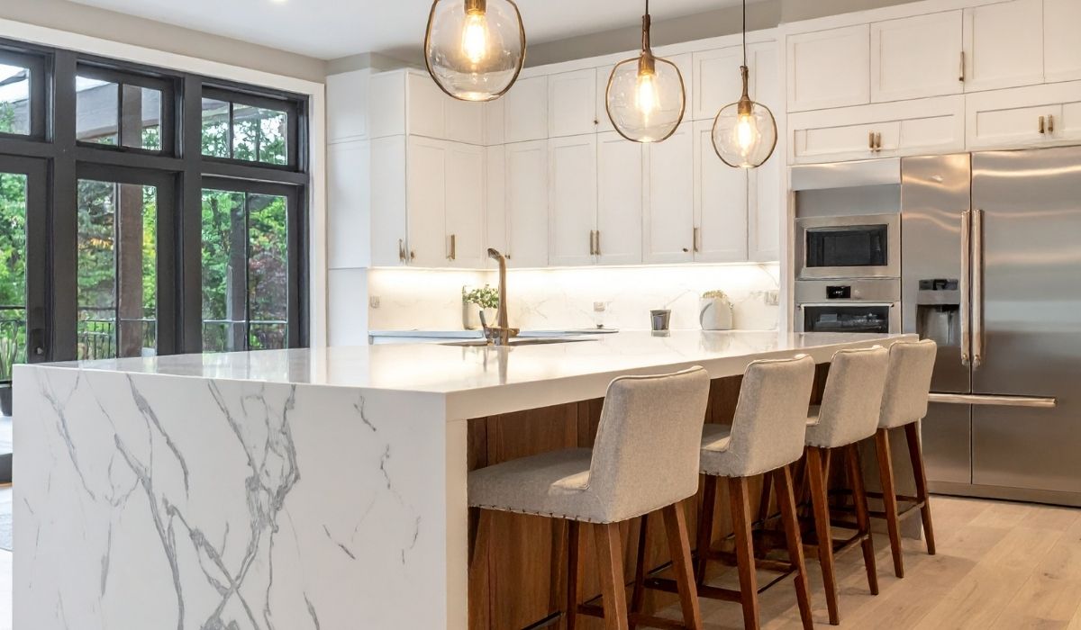 Modern kitchen surfaces